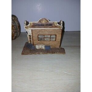 Castagna General Store Building 4in Tall 5in Long Made In Italy 1993 Vintage